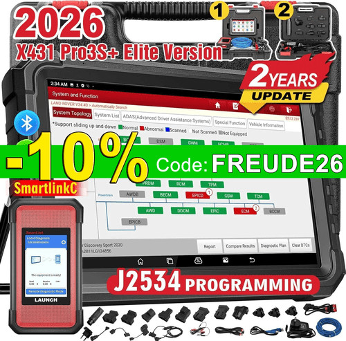 Launch x431 pro3s elite pro - pro3s+,